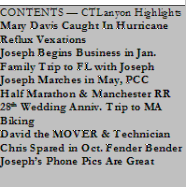 contents table